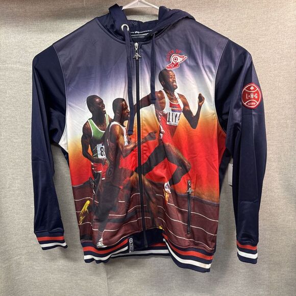 LRG Lifted Research Group Jacket Men's 2XL Emrbroidered 47 Catch Up Zip‎ Up Hood - Picture 1 of 16
